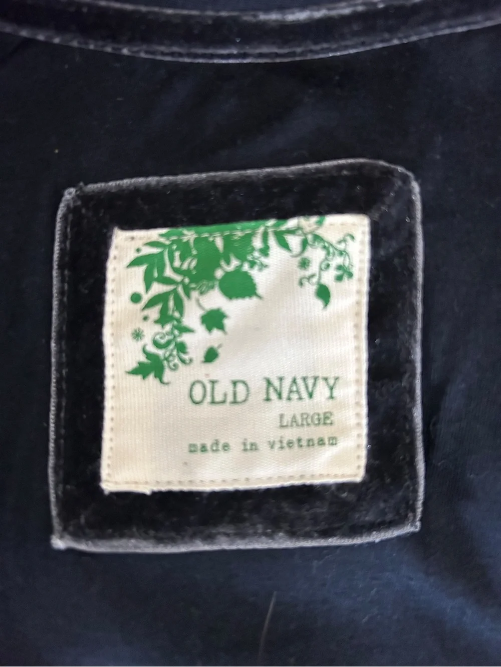 4/$20 Old Navy Sherpa Fleece Zip Front Jacket Black Large Cozy Teddy Jacket - Picture 3 of 5